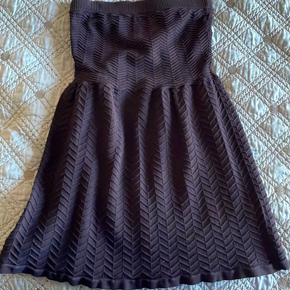 Express black strapless dress.  Perfect for graduation or dinner party!